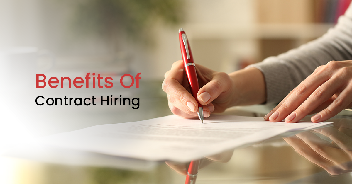 Contract Staffing leads to economies and talent retention